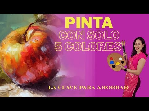 HOW TO PAINT WITH ONLY 5 COLORS || MINIMALIST PALETTE || THE KEY TO SAVING MONEY