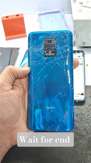 Redmi note 9 pro full damage condition 😢