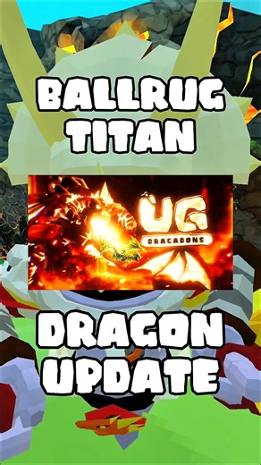 EVERYTHING COMING IN THE UG VR DRAGON TITAN BALLRUG UPDATE #ugvr #vr #gorillatagquest #roblox #gtag