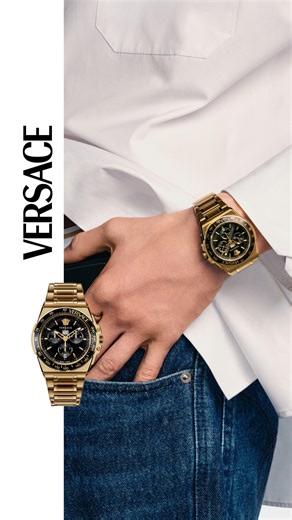 15K views · 1.8K reactions | A Versace Watches Advertisement Sponsored by Versace #VersaceWatches #VersaceFW23 #AD | Versace | Facebook