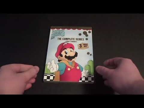 The Adventures of Super Mario Bros 3 The Complete Series DVD Unboxing.