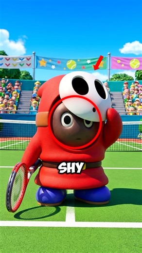 Why Shy Guy never take off his mask? #shorts #shyguy
