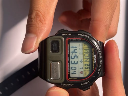 卡西欧casio bp-100 血压监测表，90年代黑科技产品！