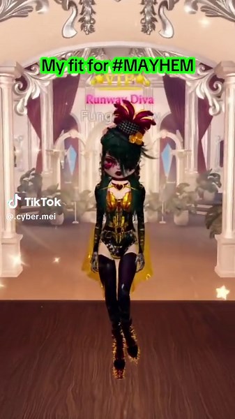 Huzzah! #MAYHEMtoimpress #dti #MAYHEM #Dresstoimpress #roblox