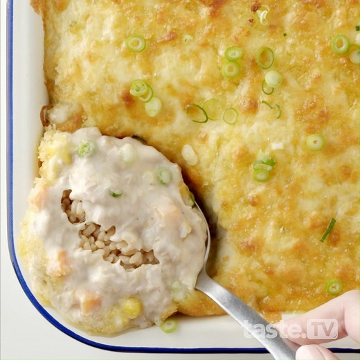 4.9K views · 369 reactions | 10 minutes 'til dinner? Game. Changer. https://www.taste.com.au/recipes/10-minute-tuna-mornay-recipe/x25w3jik | Taste.com.au | Facebook