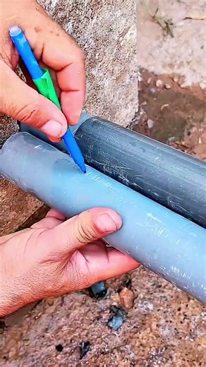 How to joint two pipes.