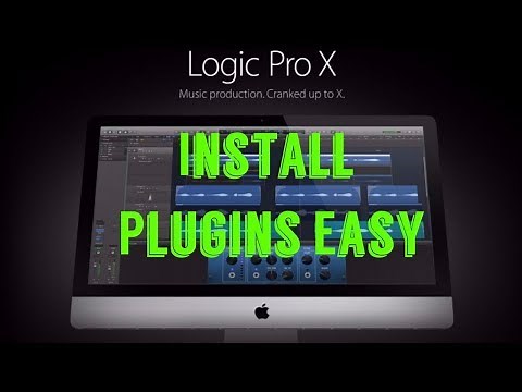 HOW TO INSTAL PLUGINS ON LOGIC PRO X - EASY (2017)