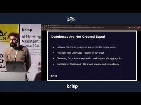 DynamoDB, Neptune and OpenSearch: A Unified Approach to Collaborative Editing and Search #JSConfAM25