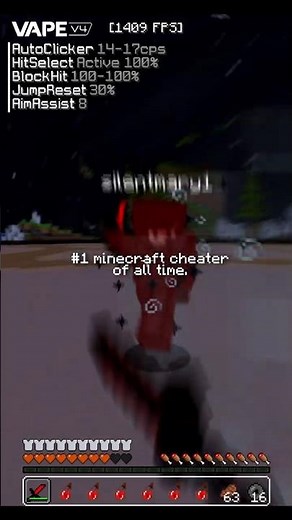 pov: you finally exposed the minecraft cheater #shorts #minecraft #mcpvp #hypixel #minemenclub