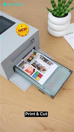 Photo Sticker Printer and Cutter - Custom Stickers, Instant Profit #rockspace #stickers
