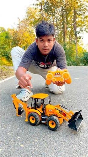 Remote Control JCB 3DX Backhoe Loader Construction Excavator Powerful 5000₹ 🤑Unboxing 🥰