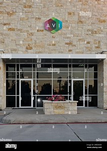 Avi technology company logo hi-res stock photography and images - Alamy