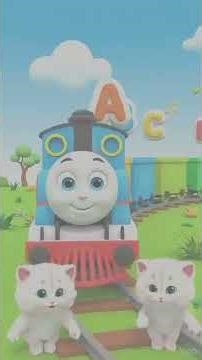 ABC Color Train Song 🚂 | Learn Alphabet with Vehicles & Colors | Kids english Nursery Rhymes