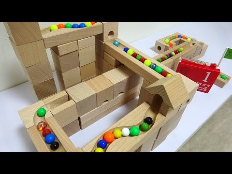Marble Run Race ☆ Original Cubolo Course & Pitagora Switch!
