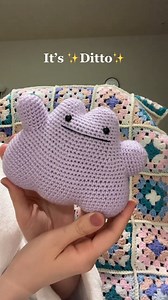 Crochet lovely Ditto 🥰 #ditto #pokemon #pokemonfan #pokemoncommunity #pokemoncollector #crochet #crocheting #crochetlove #crochetaddict #handmade #handcrafted #handmadegifts #foryou #toygift #gift #dittopokemon #tutorial #amigurumi #plushtoy | Crochet World