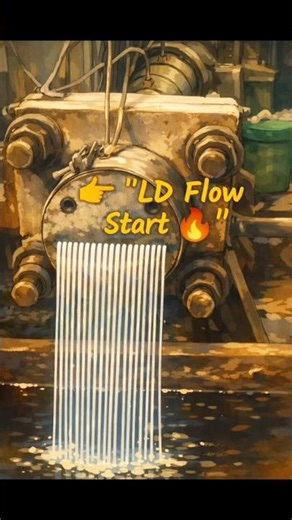 👉 LD Flow Start 😲 | White Dana Making with TiO2 & Moisture Solution | Factory Process