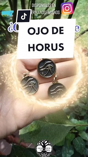 Ojo de Horus, Wadjet, Udjat o el ojo de Ra. #ojodehorus #ojodera #udjat #wadjet #amuleto #magiaegipcia #dioshorus #diosra #magiasolar #witchesoftiktok🔮🌙