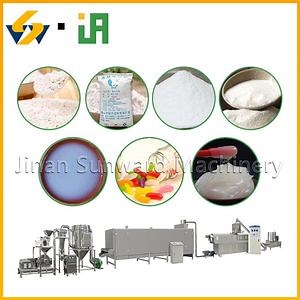 [Hot Item] Maize Starch Modified Starch Manufacturing Machine Extruder Processing Line