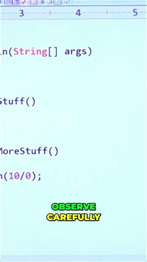 Java Exception Handling: NullPointerException Explained Simply #shorts