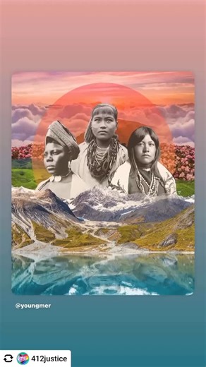 37 reactions | @412justice Today we honor Indigenous People’s Day. Reflecting on TRUTH TELLING. Solidarity. REPARATIONS. Follow the powerful Indigenous artist: @youngmer | Pittsburgh Lesbian Correspondents | Facebook