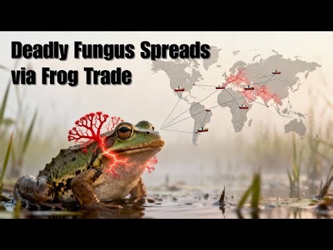 Deadly Frog Fungus Tracked to Brazil’s Bullfrog Trade | Global Wildlife Threat Explained
