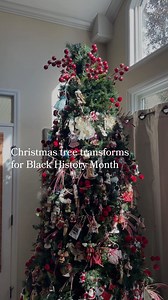 2.3K views · 48 reactions | MLive social media producer Cara Hackett and her family honor Black History Month by transforming their Christmas trees into unique displays of African-American figurines. Her mother, Penny Hackett, says the collection of more than 300 ornaments showcases their African-American ancestry and culture. | MLive.com | Facebook