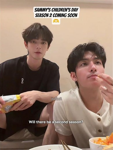 XiZhao talks about SCD Season 2 again 🫶 #hechangxi #heyanzhao #xizhao #sammyschildrensday #bl #fyp