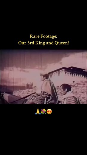 Exploring Bhutan: Rare Footage of the 3rd King and Queen