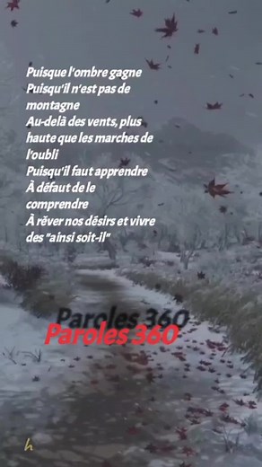 Jean-Jacques Goldman - Puisque tu pars (Paroles) #JeanJacquesGoldman #Puisquetupars #frenchmusic #francaismusic #frenchlyrics #tiktokfrance #francetiktok #musiquefrançaise #chansonfrançaise #parolesfrançaises #frenchvibes #francophonie #musiquefrancophone #parolegentili #Lyric #lyrics #paroles #francais #paris #paroles_rai #paroles_music_rai🎹💊🎤 #france🇫🇷 #france #paroles_rai_31 #parole #parolededieu #Lyon #french #musiquefrançaise #paroleschansons #chansonsfrançaises #francophonie #frenchmu