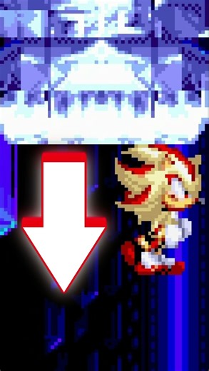 That Was TOO CLOSE… 😳 Remixed Shadow Mod 😳 Sonic 3 A.I.R. Mods Shorts #sonicshorts