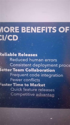 Why CI/CD? The Power of Modern DevOps 🚀. #CICD#DevOps#Automation#SoftwareEngineering#TechShorts