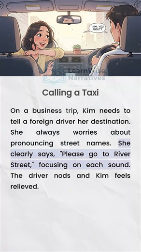 Calling a Taxi #english speaking practice