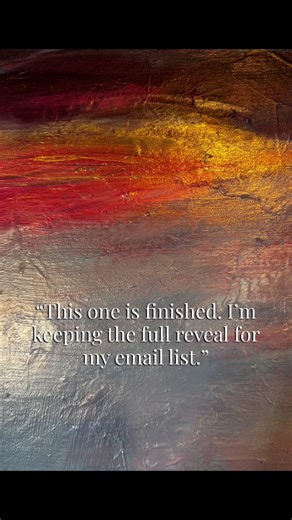 Sneak Peek: New Contemporary Abstract Painting Reveal Coming Soon #abstractpainting #art #shorts