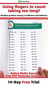 🔥S$0= 10 online maths lessons 16 logical thinking skills 1 on 1 tutor support💚 👍 2 weeks, 10 lessons, 15 minutes daily 👍 Designed and developed by Ivy League postgraduates 👍Children can master Maths Skills anytime, anywher | CretaClass