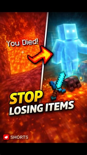Stop Losing Your Items in Minecraft! 😱 Courier Spirit Mod (Death Loot Save)