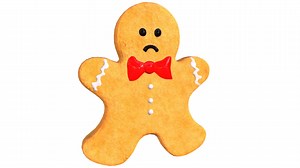 The Gingerbread Man "Sad" (Low Poly) - 3D model by LiveToWin34