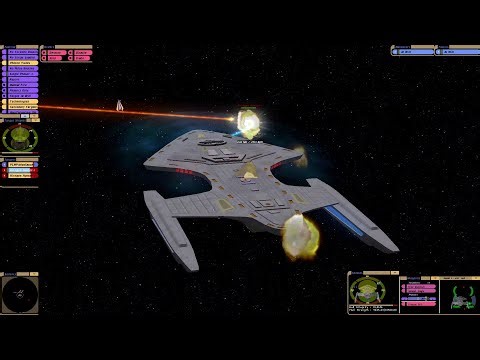 Prometheus Class USS Atlas vs Hirogen Duo | KM | Star Trek Bridge Commander