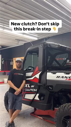 Do this FIRST after installing a new clutch. Give it the right break-in so the internal components can seat properly and deliver the smooth performance you’re looking for. Justin’s recommended break-in: ✔ 5–10 miles of light, easy riding ✔ Vary your speeds ✔ Let the machine cool completely ✔ Repeat twice (heat cycling) ✔ Total break-in = ~10–20 miles Save this for your next install 🔧 | Duraclutch