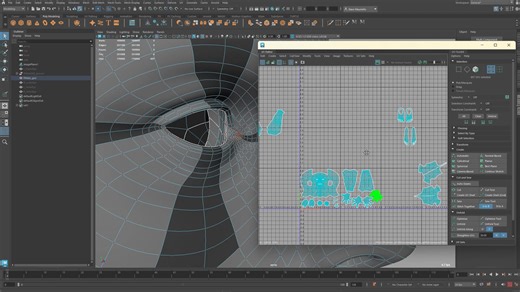 UV a Character in Maya
