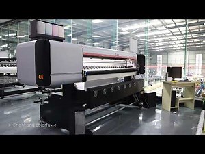 Locor Deluxejet 10ft 3.2m Heavy Duty Large Format Printer with four i3200 E1/A1 print heads