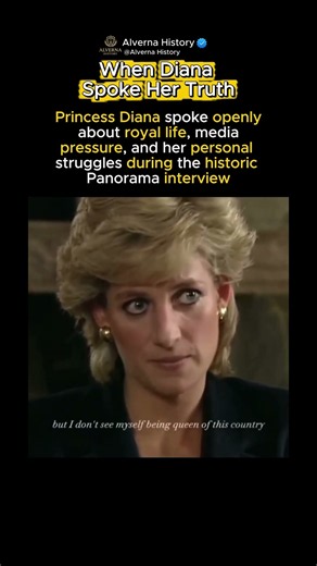 Princess Diana's Most Famous Interview #history #historycomesalive #historia #historytok #viral