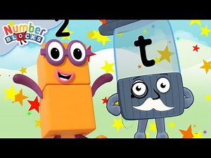 Learn to count & read | 1 hour of Alphablocks & Numberblocks Crossover - Level 1 - Videos For Kids
