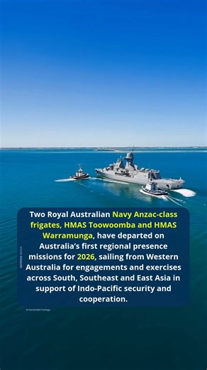Royal Australian Navy Deploys Anzac‑Class Frigates to Boost Indo‑Pacific Regional Presence | Defense Media