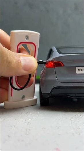 Tesla Model Y Charging#car #diecastcars #tesla
