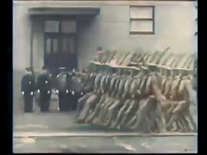 Battotai (rare version/AI colorized) from the 1937 documentary film "Imperial Japanese Army Academy"