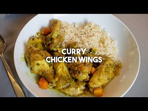 CURRY CHICKEN WINGS | Jamaican curry chicken
