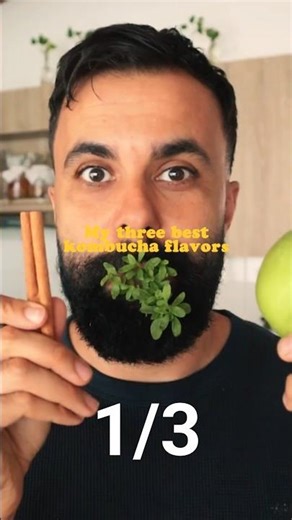 My Best Kombucha Flavors 1/3 #kombuchabrewing #fermentation #diy #applepie