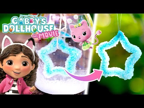 Make Your Garden SPARKLE with this Colorful Crystal Craft! | GABBY'S DOLLHOUSE GARDEN MAGIC
