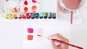 How To Mix Pastel Colors Using Watercolor | Susan Chiang