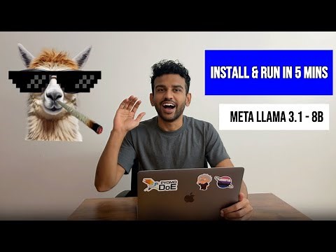 Install Llama 3.1 8B Model on Your Local Machine in 5 Minutes | Step-by-Step Guide Using Ollama